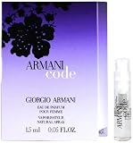 Armani Code by Giorgio Armani for Women 0.05 oz Eau de Parfum Sampler Vial Spray