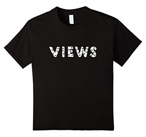 Kids Views T-shirt from Twin Tower for Men, Women, Kids 12 Black