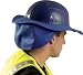 Hard Hat Shade w/ Neck Shade - White