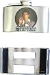 Mens "Scarface" Liquor Flask Metal Belt Buckle