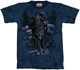 Black Wolf Spirit T-Shirt - Available in Various Sizes