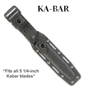 Kydex Sheath-Black; MFG: Ka-Bar; Catagory: Knives & Accessories - Sheaths (Kydex Sheath, Black)