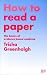 How to Read a Paper: Basics Ebm