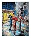 OFF BROADWAY Abstract Giclee Poster Print by Claude Marshall, 16x20