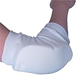 Duro-Med Foam Heel/Elbow Pads, White, Medium
