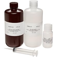 Oakton WD-35802-90 Silver/Sulfide Ag+/S-2 Single Junction Solution Kit, 107900 - 0.01 ppm Range