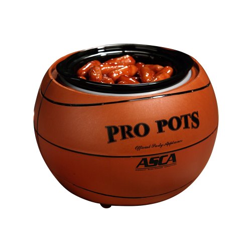 Select Brands BB-10 Pro Pots Basketball Design Slow Cooker