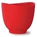 iSi Basics Flexible Silicone Mixing Bowl, One Quart, Red