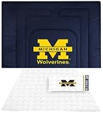 Michigan Wolverines Bedding - NCAA Comforter and Sheet Set Combo