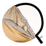Lastolite 5-In-1 95cm Diffuser With Sunfire Silver & Gold White Bottletops