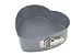 from Swift Swift Faringdon Collection Bakers Pride Non-Stick Heart Shape Springform Pan Carbon Steel 22 cm x 21 cm x 6.5 cm