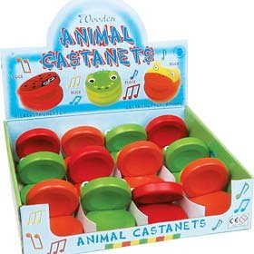 Animal Castanet (1 Supplied - Style may Vary)