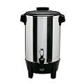 West Bend 30-Cup Polished Aluminum Urn - 58030
