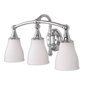 Price Pfister 7623-15 Mariella Three-Light Downward Wall Sconce, Chrome by Checkolite