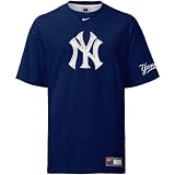 Nike - Nike New York Yankees Navy Logo Tackle T-shirt