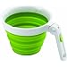 Chef'n SleekStor Collapsible Measuring Cup, 2-Cup Capacity, Arugula/Meringue