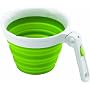 Chef'n SleekStor Collapsible Measuring Cup, 2-Cup Capacity, Arugula/Meringue