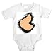 Onesie with map, geograpy, region, Africa, Djibouti, outline, area, land