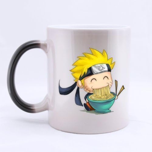 Custom Hokage Ninjia Naruto Eat Noodle Pattern Print on Your Morphing Mugs Cup 11Oz Fit as Gift-by Steel rose