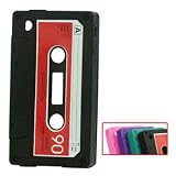 Iprotect ORIGINAL RETRO STYLE HIGHCLASS KASSETTEN / KASSETTE SILIKON CASE SCHWARZ F�R DAS IPHONE 3G 3 GSvon "iprotect"