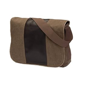 Canvas Laptop Messenger Bag
