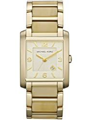 Michael Kors Champagne dial Horn Acrylic Ladies Watch MK4251