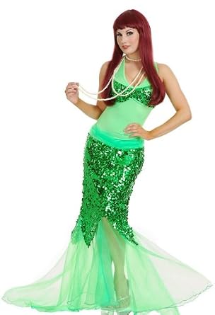 New Blue Lagoon Green Mermaid Costume for Women