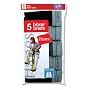 Boys Hanes 5 Pair Cotton Boxer Briefs Black/Grey