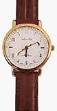 Ladies &acute; Golf Watch ( Gold / Brown Band ) - B000B8L6BS