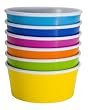 Zak Designs Park 6-Piece Small Bowl Set, Assorted Colors