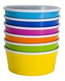 Zak Designs Park 6-Piece Small Bowl Set, Assorted Colors
