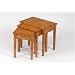 Oak Nest Of Tables - Meridian Medium Oak Range