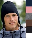 District Threads Knit Hat with Earflap