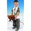 Steckenpferd aus Holz mit Pl�schkopf und Sound braun