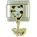 Jewelry : Panda Dangle Italian Charms Bracelet Link