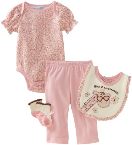 Click To Vitamins Baby-girls Newborn High Maintenance 4 Piece Creeper Pant Set Details... Vitamins Baby-girls Newborn High Maintenance 4 Piece Creeper Pant Set