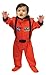 Jr. Astronaut Suit, size 6 to 12 Months (orange)