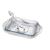 Arbor 2 Quart Open Baker with Serving Spoon by The Storage Store