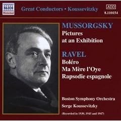 Koussevitzky conducts Mussorgsky & Ravel
