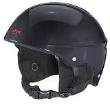 Lamar Surge Snowboarding Helmet, Metallic Black, Small /Fits head sizes 53-54cm