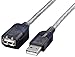 ELECOM �}�O�l�b�g����USB�����P�[�u�� USB(A)�I�X-USB(A)���X 1.0m �O���t�@�C�g USB-EAM1GT