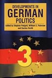 Developments in German Politics 3