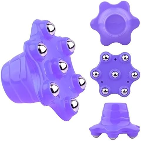 BIAL Hand Held Portable UFO Massager for Back, Neck &amp; Body Massager (Purple)