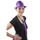 Lilafarbener Paillettenhut Pailletten Hut Glitzer Lila