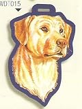 Yellow Labrador Luggage Tag