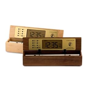 Now and Zen Tibetan Digital Zen Alarm Clock (Walnut finish) E-Tone