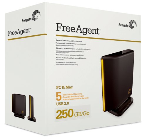 Seagate FREEAGENT DESKTOP 250GB Hard Drive UK-VER 3,5" 7200RPM 8MB USB2.0 - ST302504FDC1E1-RK
