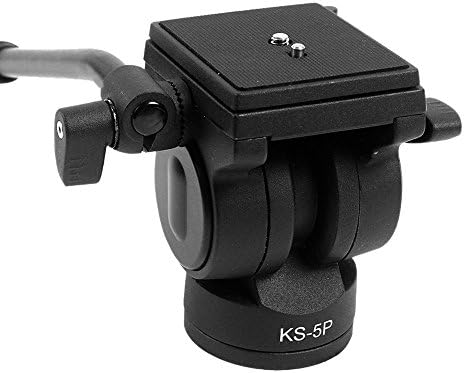 Diat KS-5P Video Ball Head Tripod Rocker Arm Fluid Head for DSLR Camera Tripod