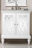 Reflections Barry Vanity, 35Hx31W, PURE WHITE