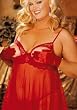 Lace and net open tip baby doll SHX3394